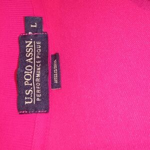 U.S. Polo Assn. Pink Polo Shirt